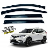 Дефлектори вікон Nissan X-Trail T32 2013-2021 / Rogue  накладні (DEFL) Q2 Дефлектори вікон Nissan X-Trail T32 2013-2021 / Rogue  накладні (DEFL) Q2
